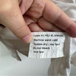 Tail Collared Sleeveless Floral Golf Shirt Small White Photo 3