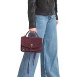 Rebecca Minkoff Small Darren Crossbody Messenger Bag Garnet NWT Photo 7