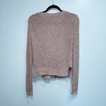 Wilfred Free Pink Cotton Knit Zip Cardigan Size Small Photo 6