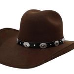 Faux suede cowgirl hat Brown Photo 3