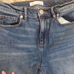 Loft EUC Vintage Straight Patchwork Distress Jeans Sz 0 Photo 1