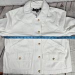 J.Crew Short Barn Jacket in cotton twill White CI108 XS NWT Photo 7