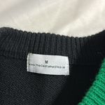 The Costume Shop women’s medium pullover Elf Christmas sweater long sleeve Black Photo 8