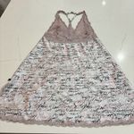 Victoria's Secret  Lace Trim Chemise - Pink and Black size M Photo 1