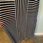 Max Studio Long Striped Tank Stretch Maxi Dress Rayon Spandex Women’s Size L Photo 1