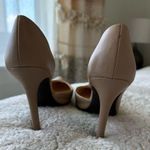 a.n.a Nude Pointy Toe Stiletto Heels, pumps, shoes - Size 8. Side cut out detail Photo 3