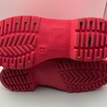 Madden Girl  Boots Portland Size 9 Hot Pink Rain Combat Lace Up Shoes Womens Photo 10