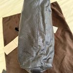 Gucci Authentic  Black Large Leather Bamboo Bar Tote/Shoulder Bag Photo 8