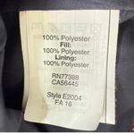 J.Crew Long Sleeve Snap Buttons Zip Up Quilt Field Jacket Patch Pockets XS Black Photo 8