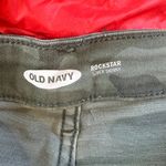 Old Navy Rockstar Skinny Camo Camouflage Denim Jeans Pants Size 10 Green Photo 7