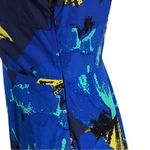 Christopher John Rogers x Target Women’s Floral Puff Sleeve Tiered Dress Blue Size 0 Photo 4