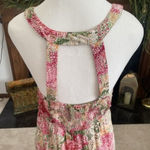 Angie High Low Dress Womens L Pink Festival Brunch Resort Coastal Cruise Beach Photo 6