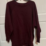 Aerie burgundy crewneck size medium Photo 0