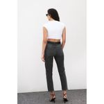 ZARA MOM FIT JEANS WITH A HIGH WAIST black y2k 90s indie school work Photo 3