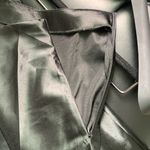 Black Silky Midi Fit and Flare Skirt / Size XS Photo 5