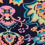 Xhilaration  blue neon paisley bikini set size large Photo 1