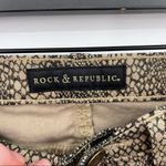 Rock & Republic metallic snake skin jeans s 8 Photo 3