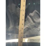 Gallery Vtg  Womens Black Trench Coat Jacket Cheetah Liner Hood Outerwear Size M Photo 6