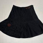 Desigual  Women's Harina mii Skirt black and red  size small Photo 5