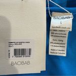 BAOBAB Collection Mambo Asymmetric Cut Out Mini Dress Azulado Blue Large New Photo 10