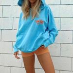 Boys Lie NEW  CASE OF THE BLUES NEON BLUE HOODIE - ONE SIZE Photo 0