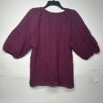 Liz Claiborne  Women's Top Size Large NWT Textured 3/4 Sleeve V-Neck Photo 8