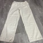 J.Crew Full Length Wide-leg Trouser Pant Ivory Women's Size 10 Bag7 Photo 0