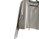 Calvin Klein  Perfomance Cropped V-Neck Pullover Sweatershirt size XL Photo 4
