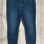 Old Navy  High Rise Rockstar Super Skinny Jeans Dark Wash Denim Stretch Size 14 Photo 0