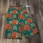Nicole Miller  LINEN TROPICAL HAWAIIAN PRINT SIZE L Photo 1