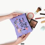 Purple Makeup Pouch Photo 1