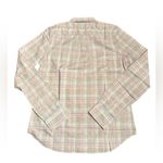 UNTUCKit Women’s Chasseles Button Down Long Sleeve Blue pinstripe Shirt Sz 4 NWT Gray Photo 3