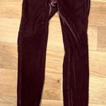 Lululemon Athletica purple wonder lounge velour Leggings size 2 Photo 0