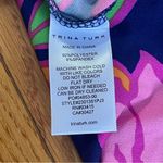 Trina Turk Multicolor Floral Halter Mini Dress Cover Up Swimwear Pool Sz Large Photo 7