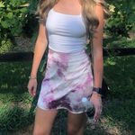These Three Boutique Purple Tie Dye Skirt Photo 4