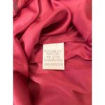 Lovestitch  Red Floral Sheer Peasant Blouse Boho Off-Shoulder Romantic Top M Photo 4