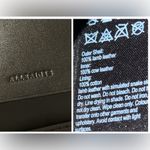 ALLSAINTS Claremont Crossbody Leather Bag Snakeskin Print w Chain Strap Photo 8