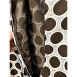 Retro Polka Dot Shift Dress Brown Size 6 Photo 4