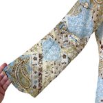 Selene Sport Vintage Womens Large Boho Bohemian Paisley Floral Cottagecore Dress Photo 2