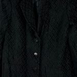 Jaeger  Black Button Close Coat Size 14 Photo 2