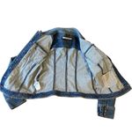 Eddie Bauer  blue jeans denim cotton jacket long sleeve with pockets size small Photo 5