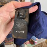 Anthropologie Pilcro Henley Patchwork Tiered Cotton Boho Mini Dress size xs Tan Photo 6