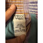 Napa Valley Women's Size M‎ Button Down Multicolored Long Cotton Skirt Size M Photo 2