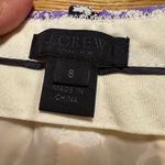 J Crew silk wool floral blend pants 8 Yellow Photo 5