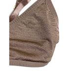 Forever 21 Charlotte Russe Bralette M Wireless Sexy Straps Metallic Glam Date Night Y2K Photo 2