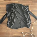 Yogalicious  women’s black asymmetrical jacket black medium Photo 5