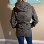 Banana Republic Dark Olive green trench coat with cinching waist Photo 2