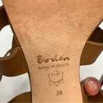 Boden tan brown‎ leather strappy heeled sandals women’s size 38 7.5 Brown Photo 6