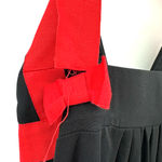 Karen‎ Brost size small sleeveless dress black red new with tags bow detail Photo 4