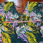 Palisades Beach Club Womens Tropical Green Printed Pullover Swim Cover Photo 8